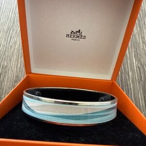 Hermes enamel bracelet